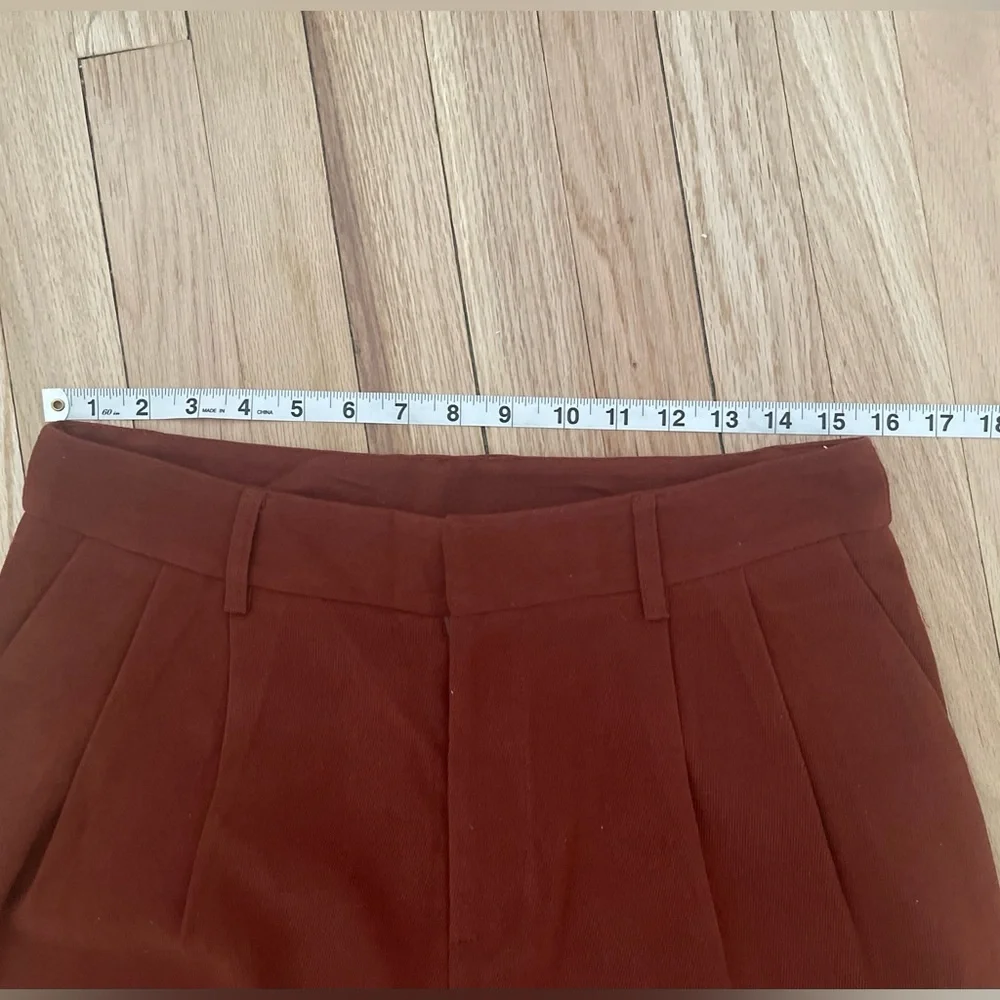 NWT Commense brick red straight leg pants - Picture 7 of 10